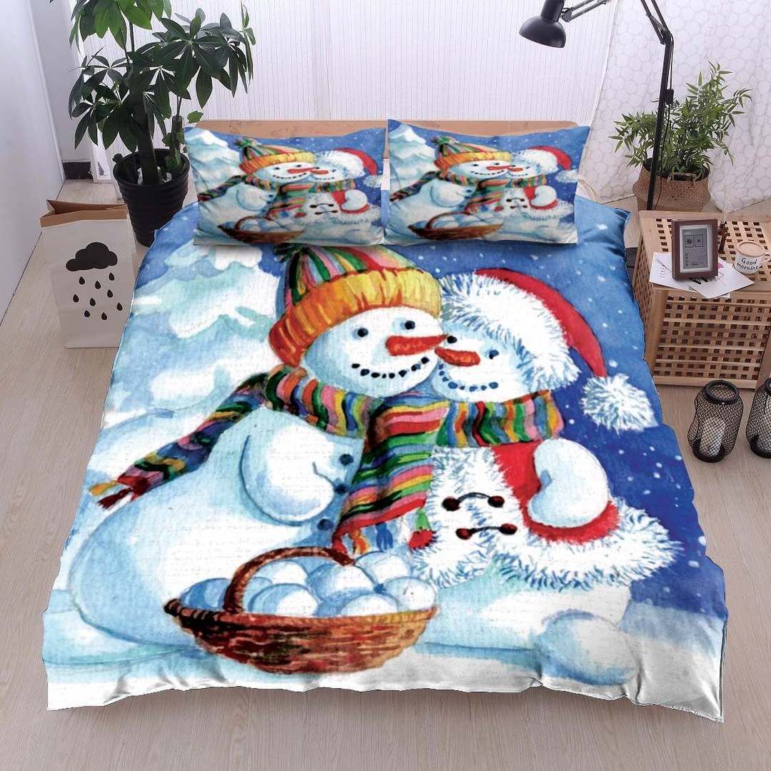 Snowman Bedding Set