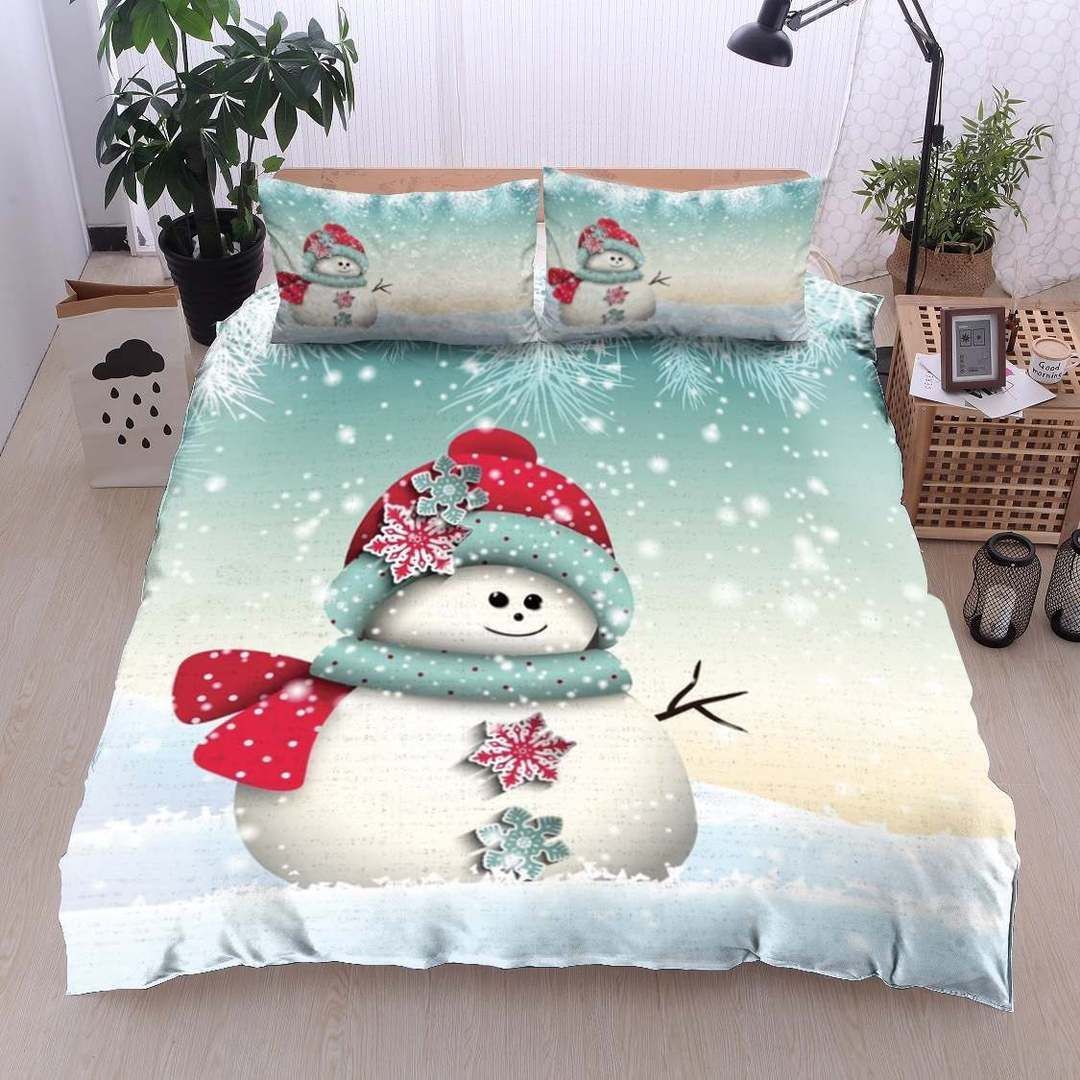 Snowman Bedding Set