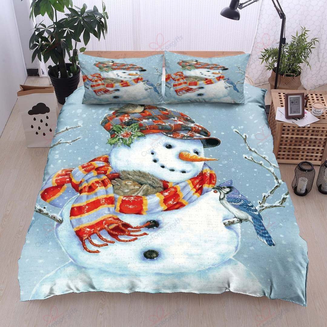Snowman Bedding Set