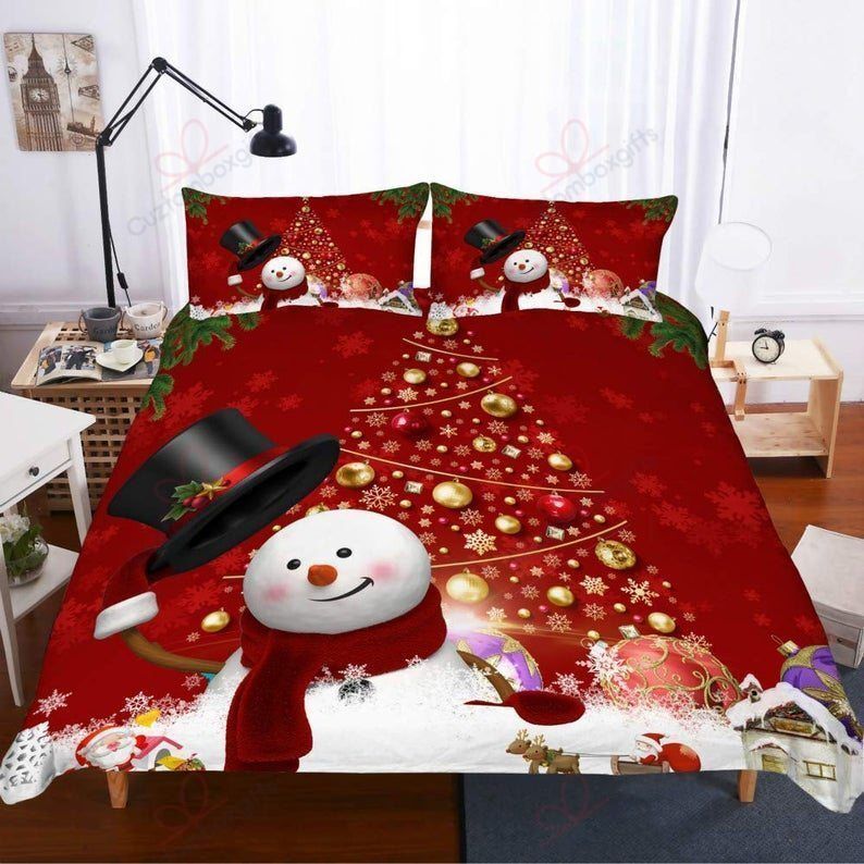 Snowman Bedding Set