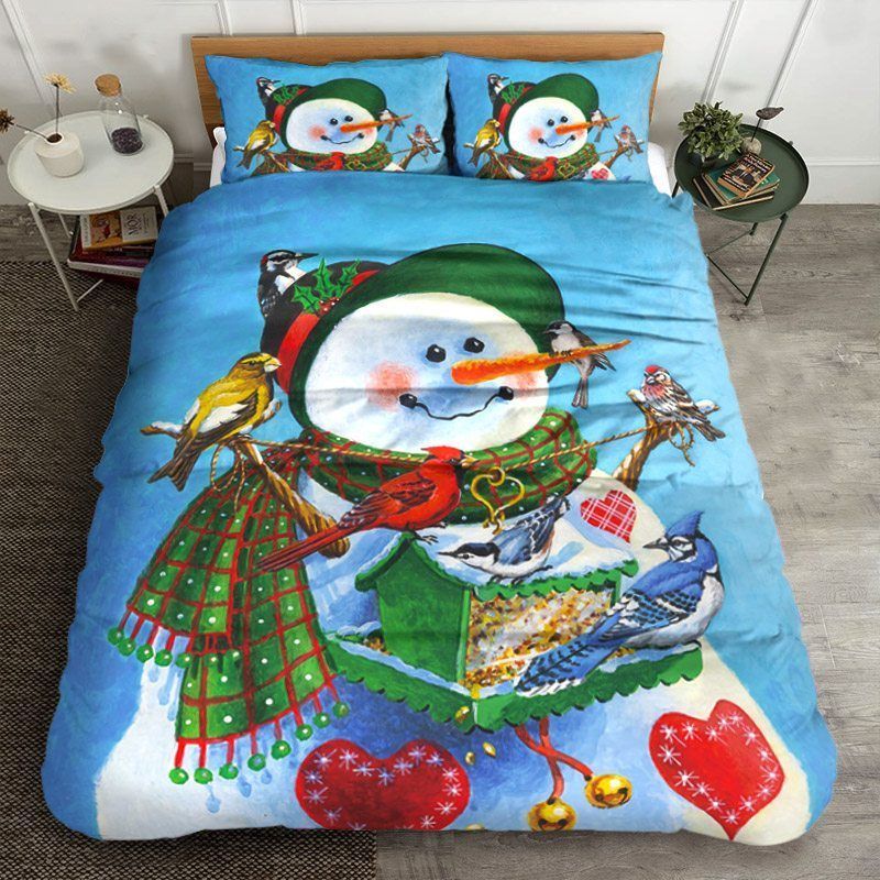 Snowman Bedding Set