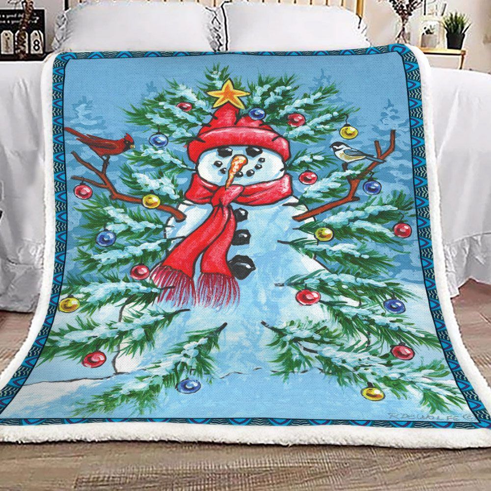 Snowman Sherpa Fleece