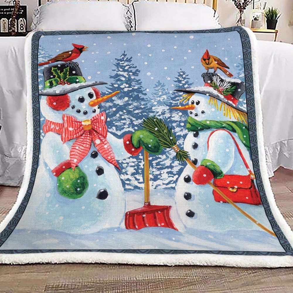 Snowman Sherpa Fleece