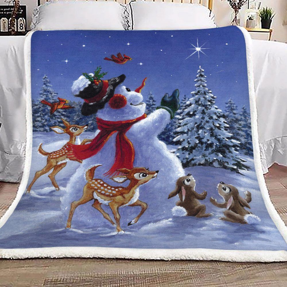 Snowman Sherpa Fleece