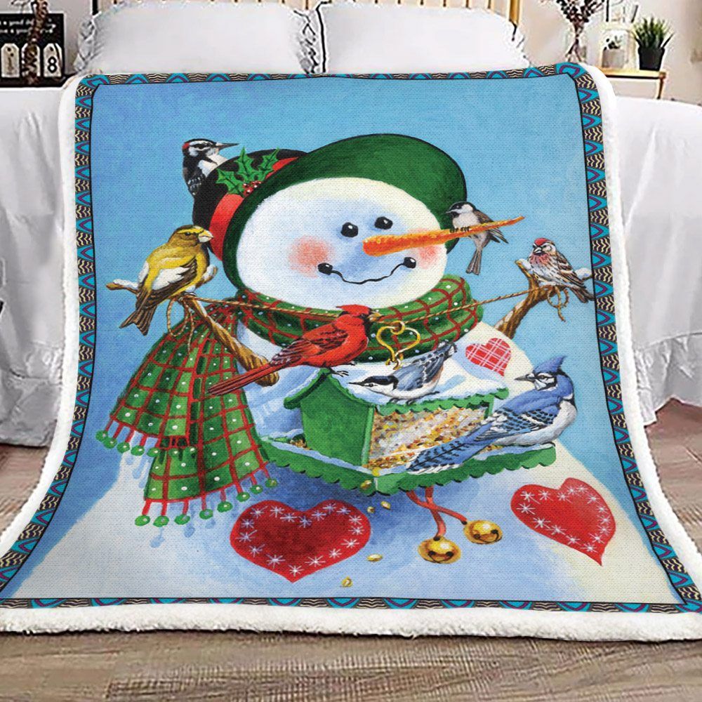 Snowman Sherpa Fleece