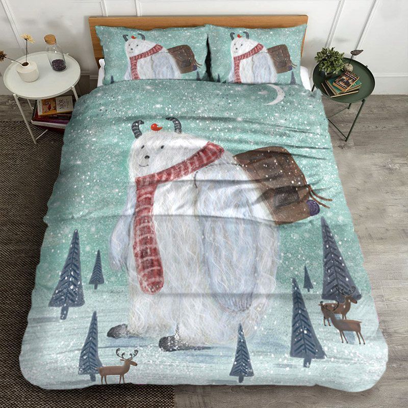 Snowman Bedding Set