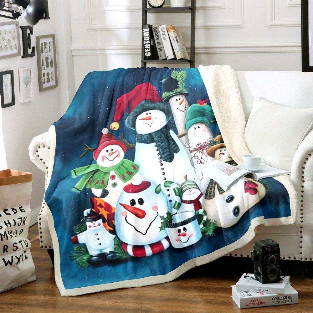 Snowman Sherpa Fleece