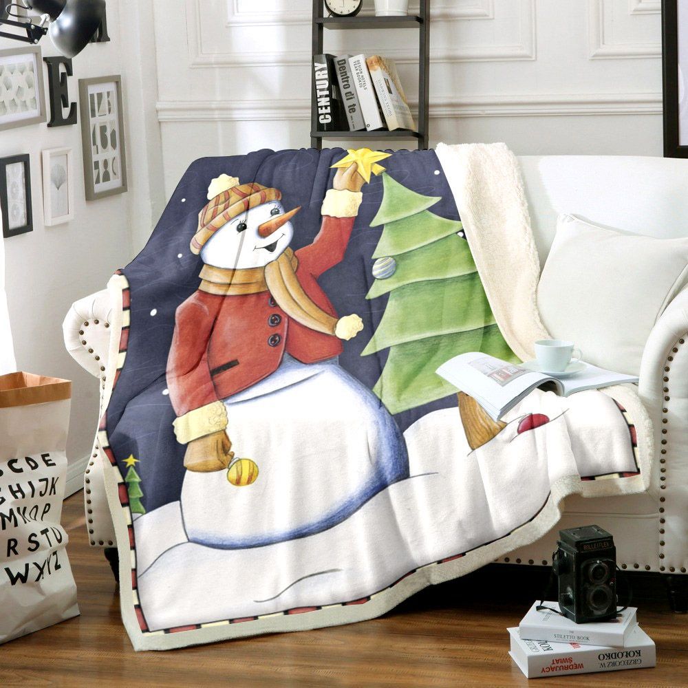 Snowman Sherpa Fleece