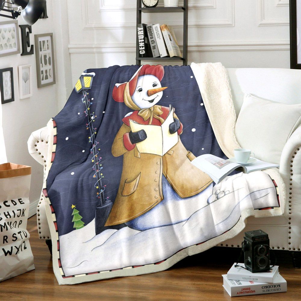 Snowman Sherpa Fleece