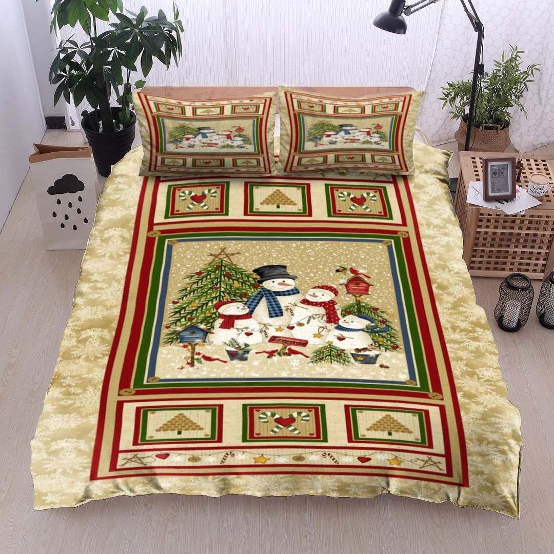 Snowman Bedding Set