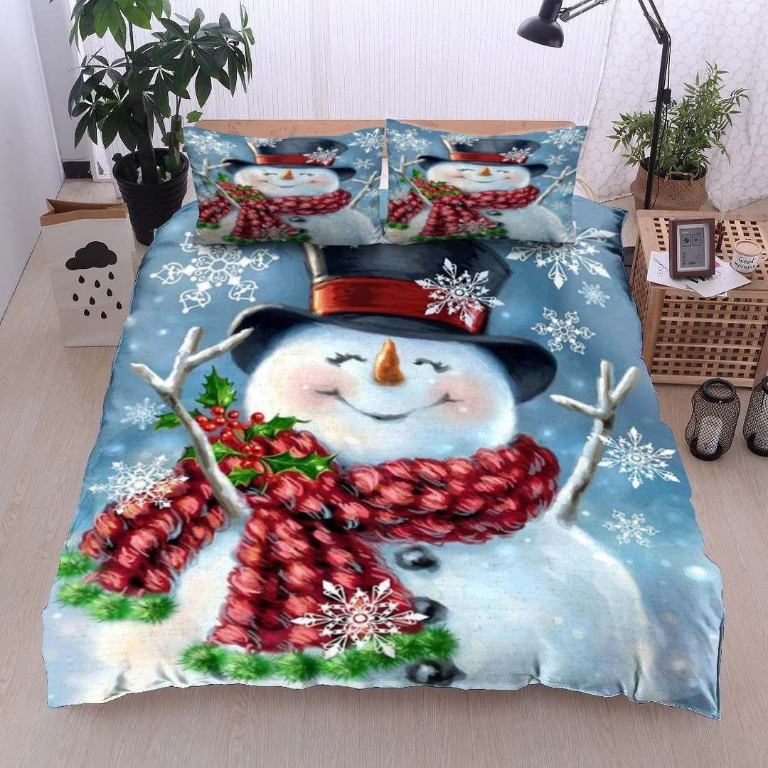Snowman Bedding Set