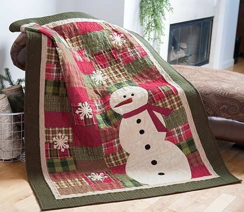 Snowman PTC051213 Quilt Blanket