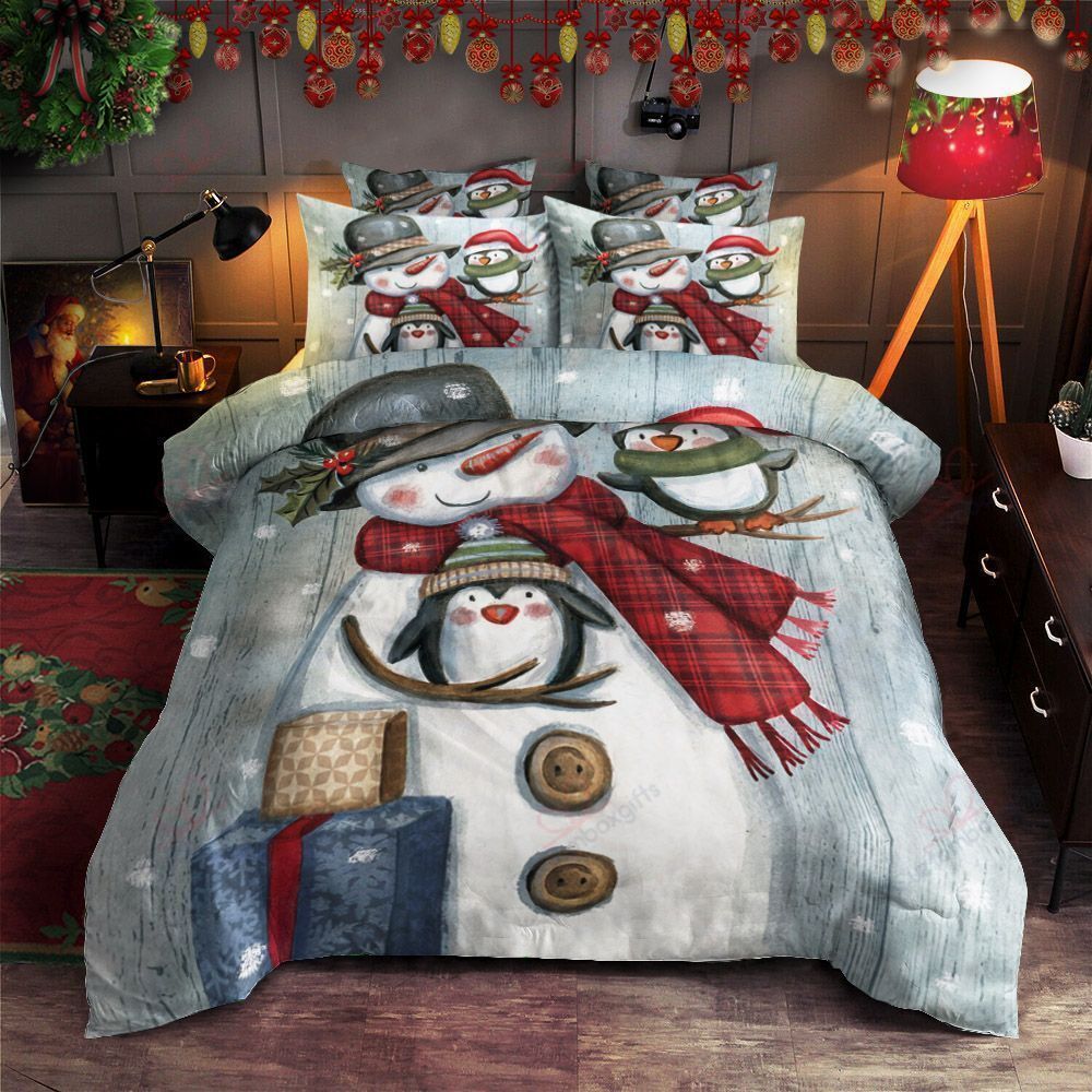 Snowman Bedding Set