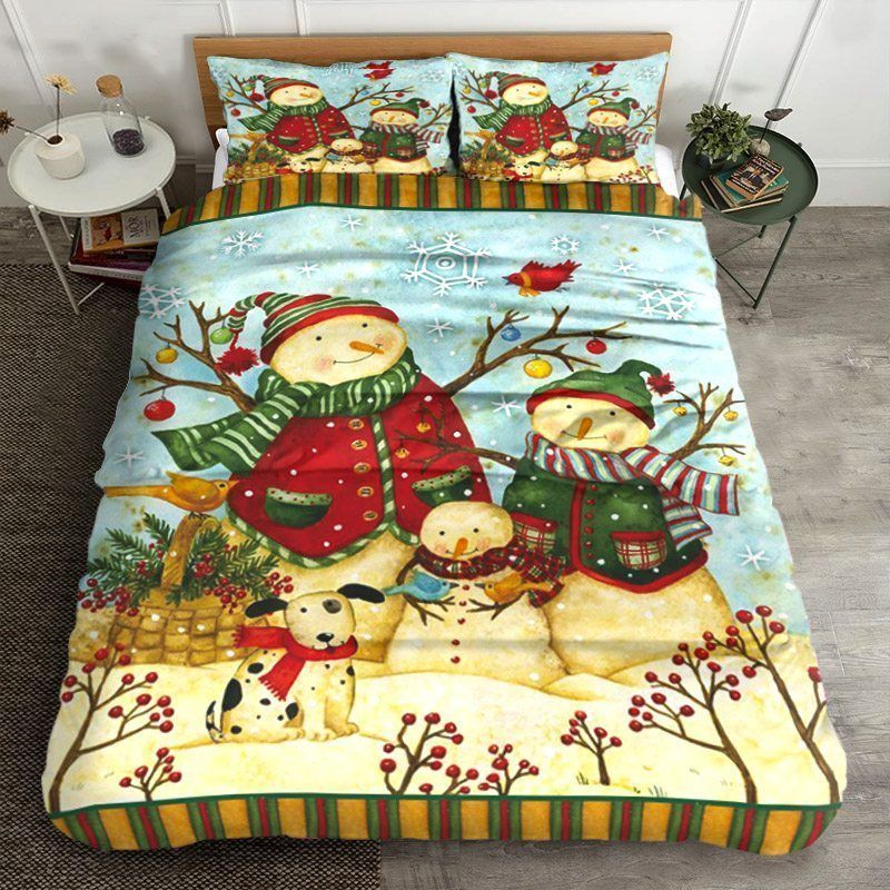 Snowman Bedding Set