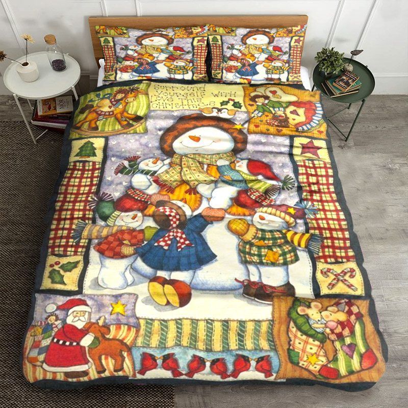 Snowman Bedding Set