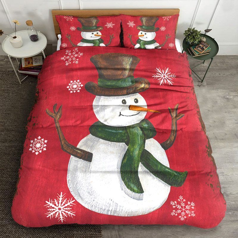 Snowman Bedding Set