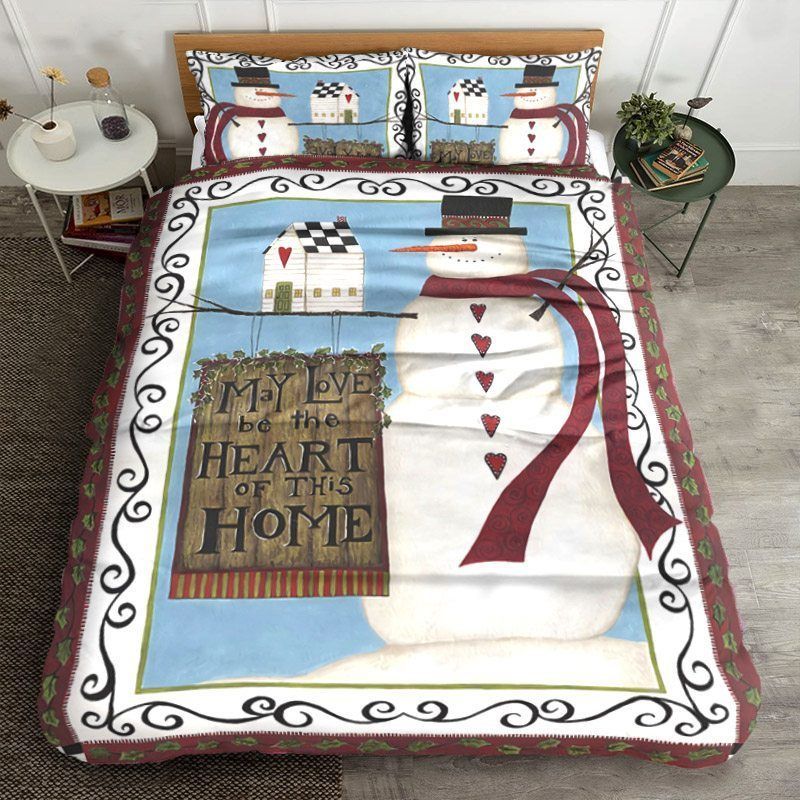 Snowman Bedding Set