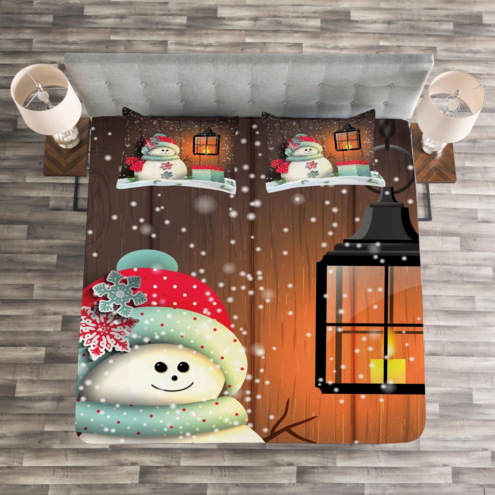 Snowman Bedding Set
