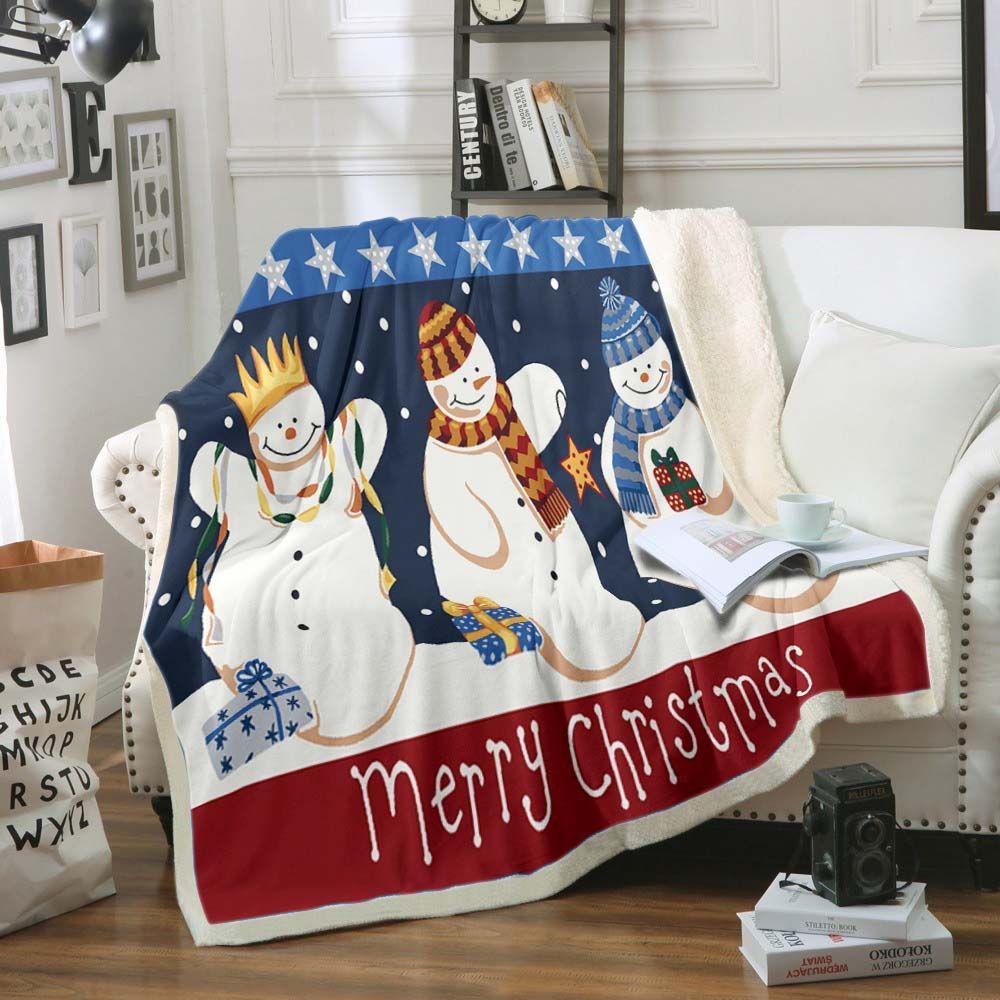 Snowman Sherpa Fleece