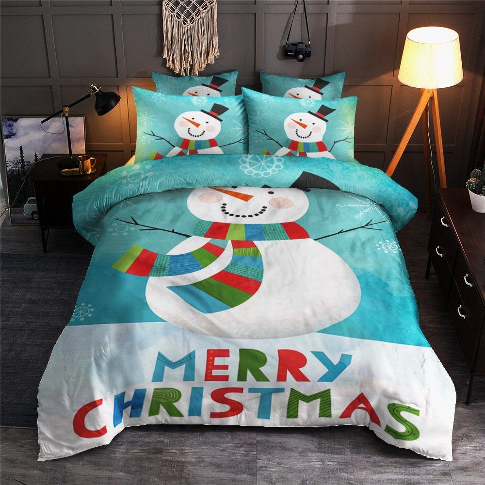 Snowman Bedding Set