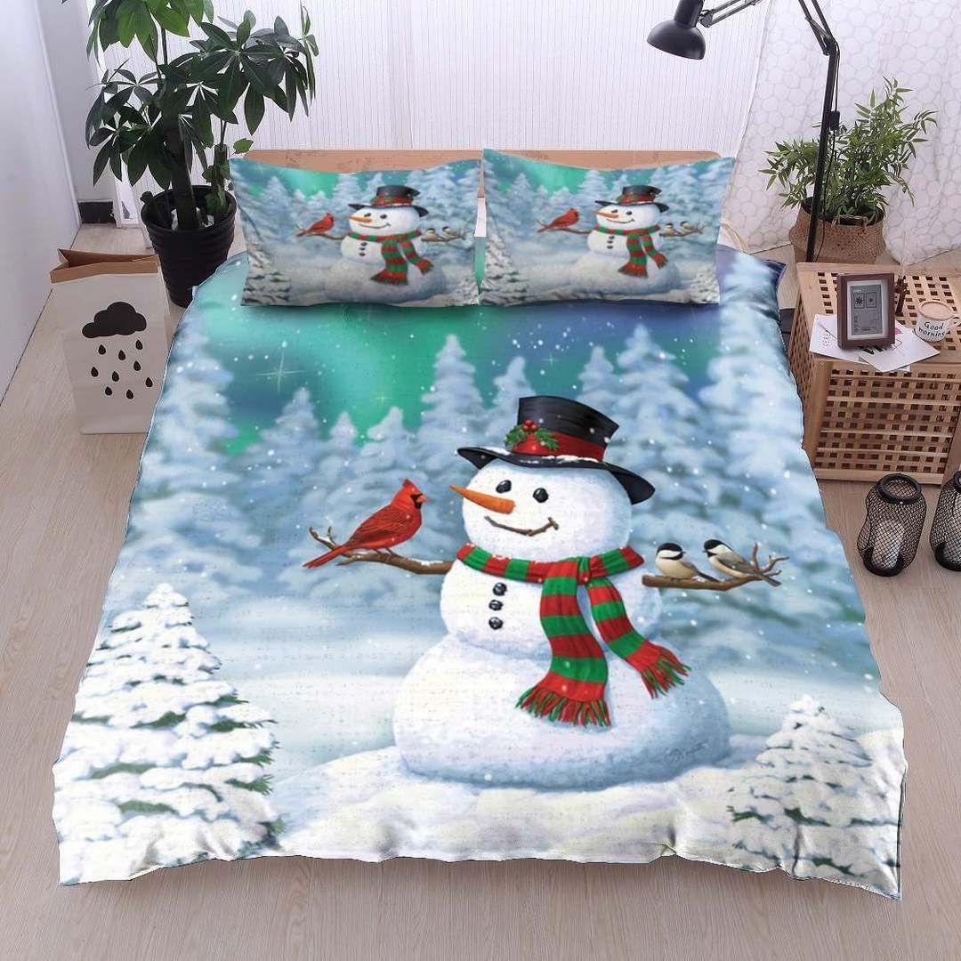 Snowman Bedding Set