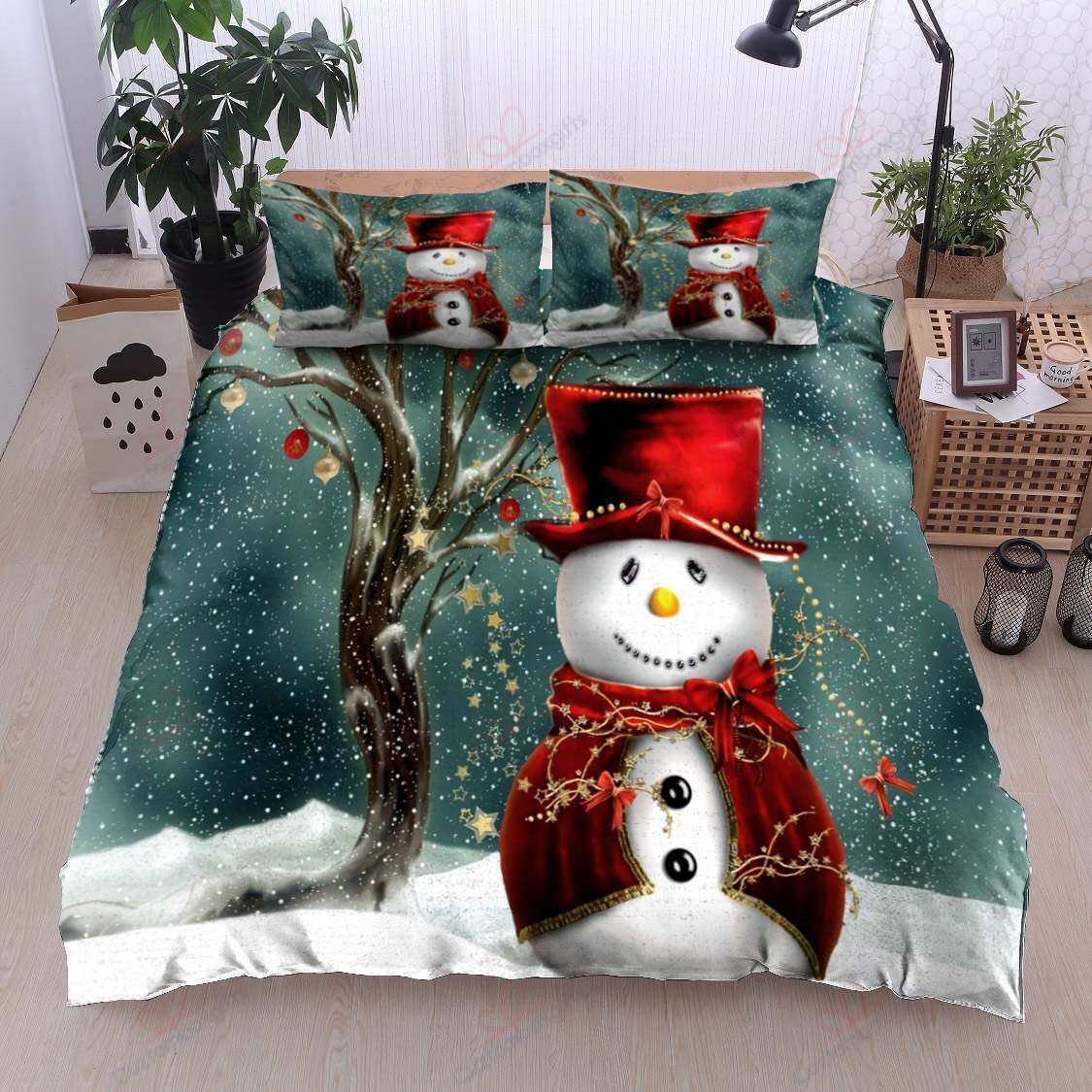 Snowman Bedding Set