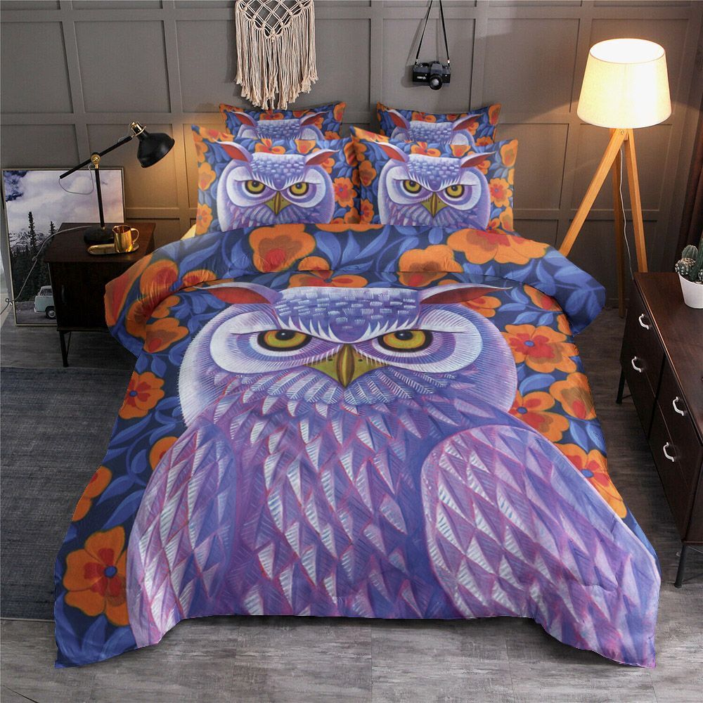 Snowy Owl Bedding Set