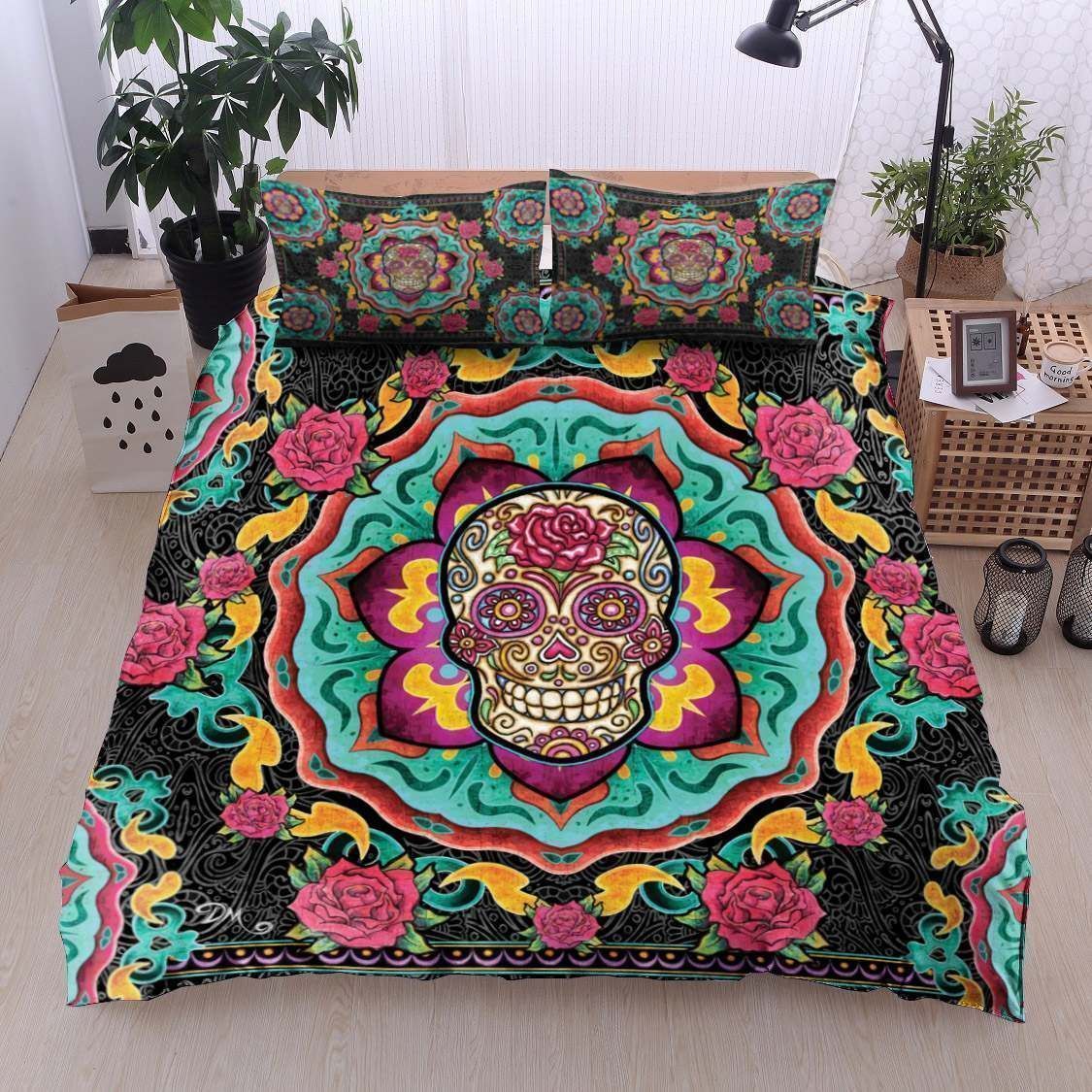 So Cool Sugar Skull Bedding Set