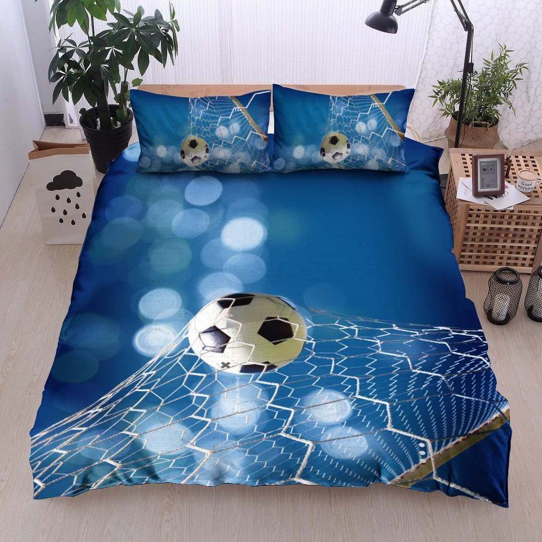 Soccer Cotton Bed Sheets Spread Comforter Duvet Cover Cotton Bed Sheets Spread Comforter Bedding Set