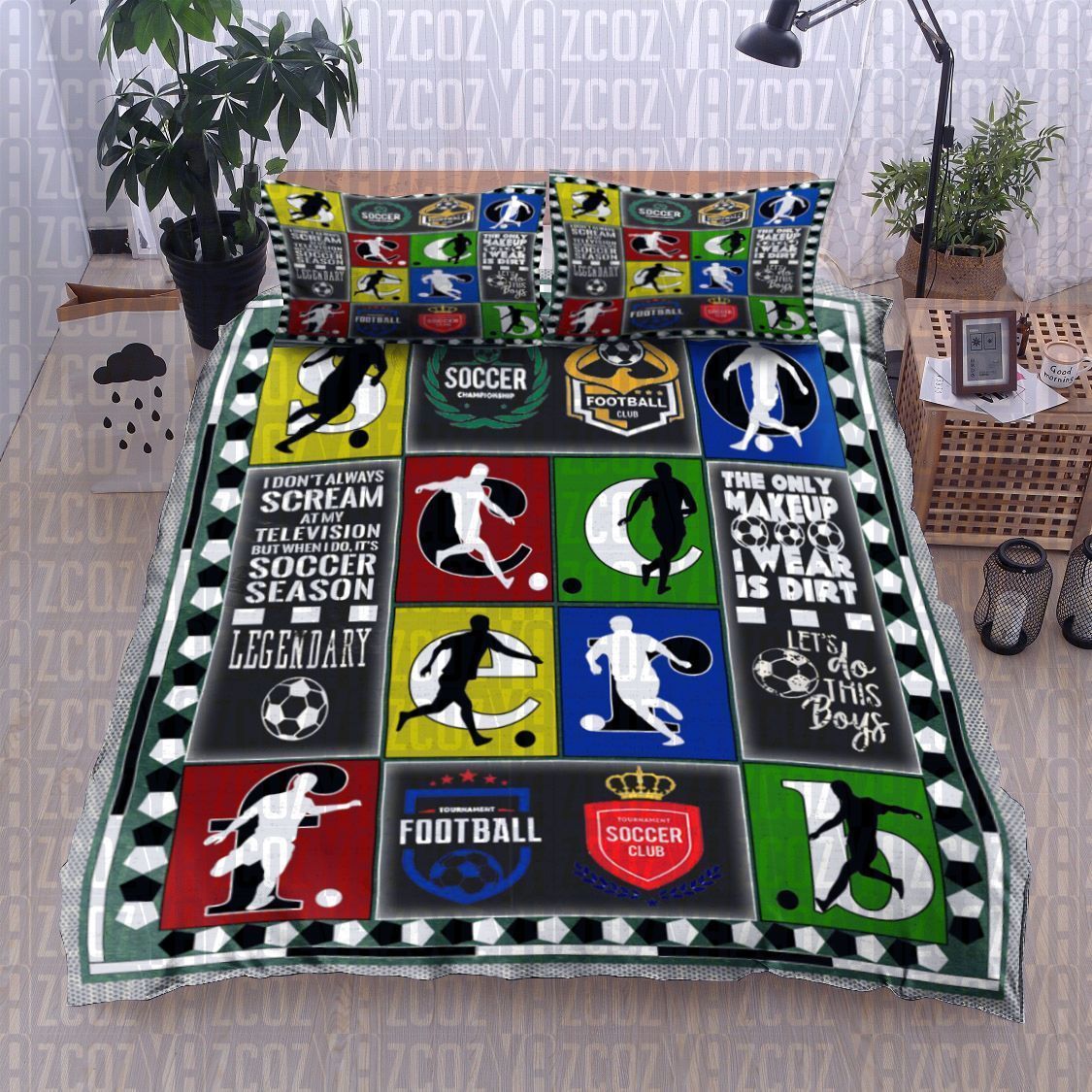 Soccer Bedding Set
