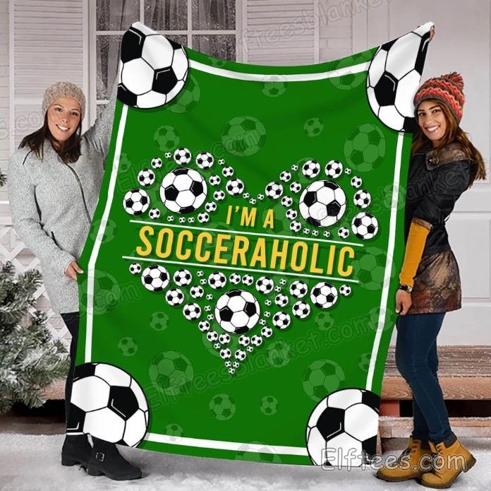 Soccer Fans Football Fans Sherpa Fleece Blanket
