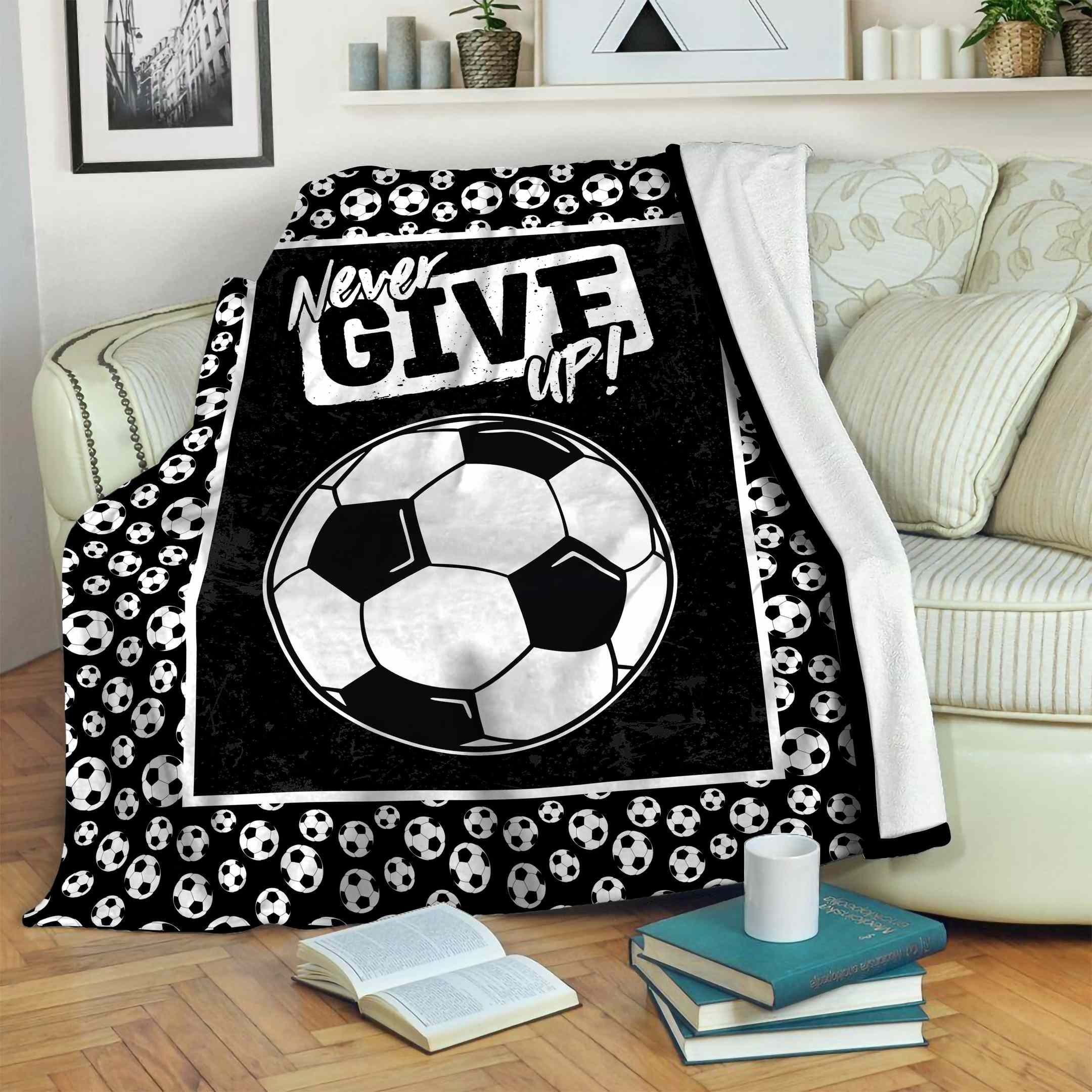 Soccer Fleece Blanket