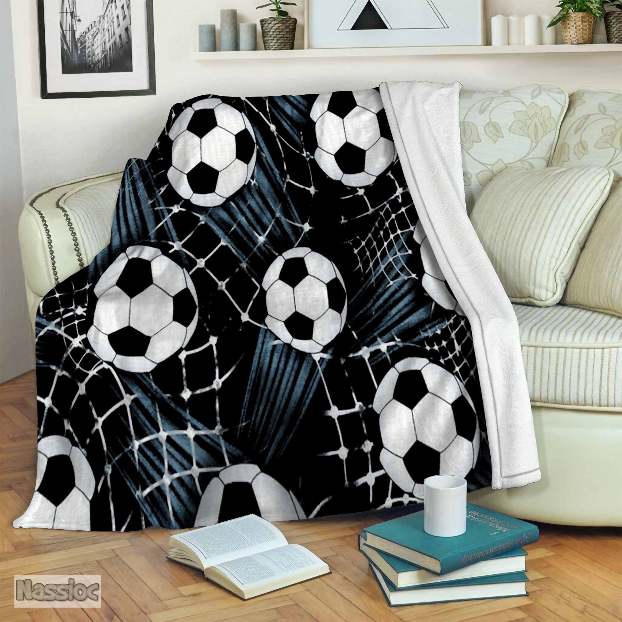 Soccer Fleece Blanket