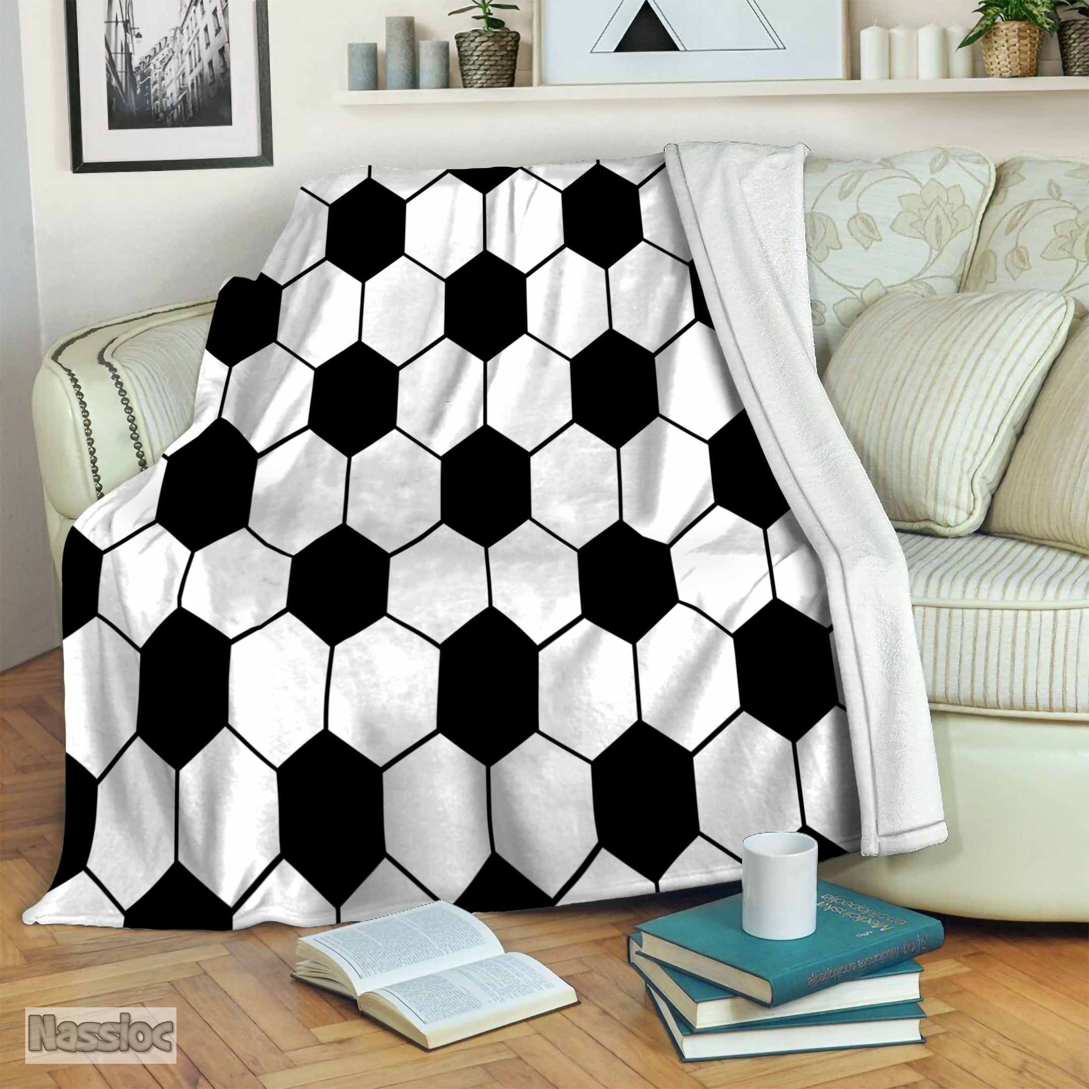 Soccer Fleece Blanket
