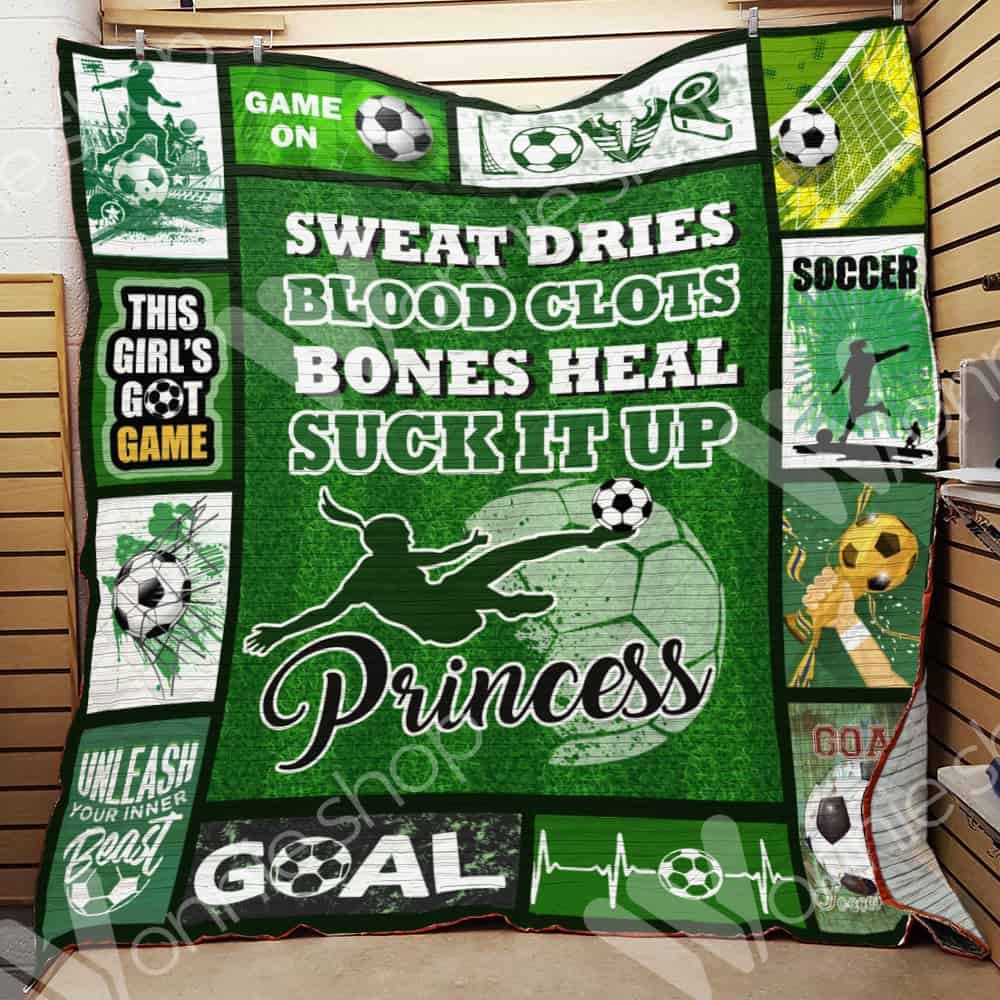 Soccer Girl Quilt Blanket DHC0102702TD