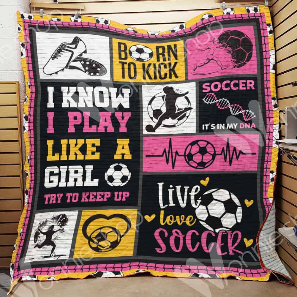 Soccer Girl Quilt Blanket DHC0102752TD