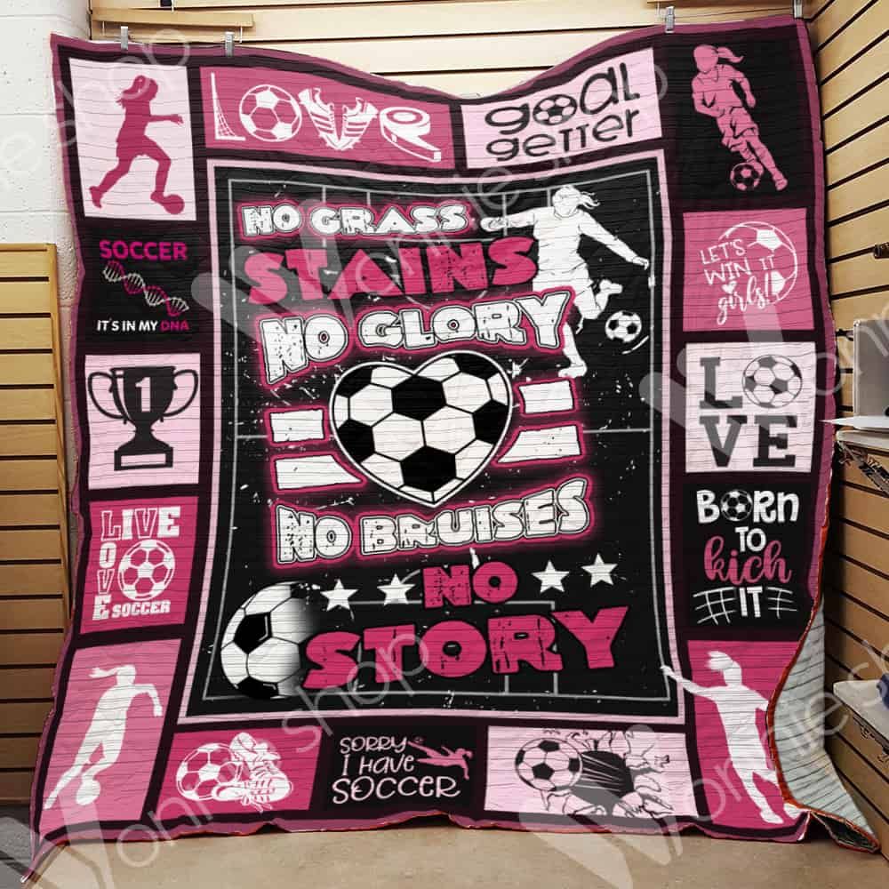 Soccer Girl Quilt Blanket DHC0102761TD
