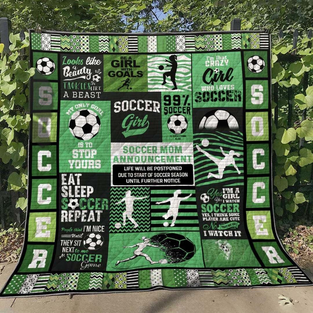 Soccer HM290543 Quilt Blanket