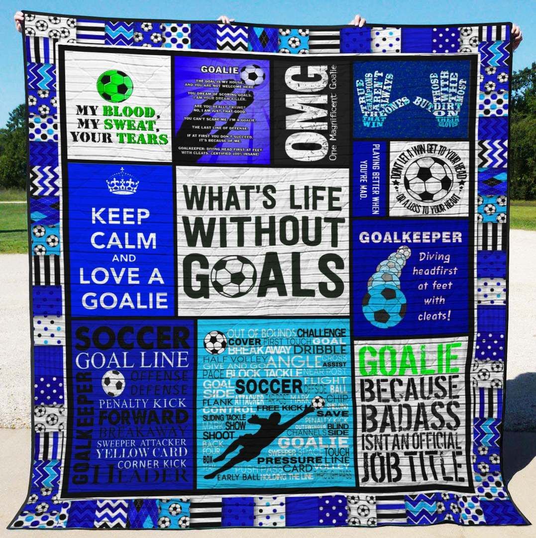 Soccer NA060701BQuilt Blanket