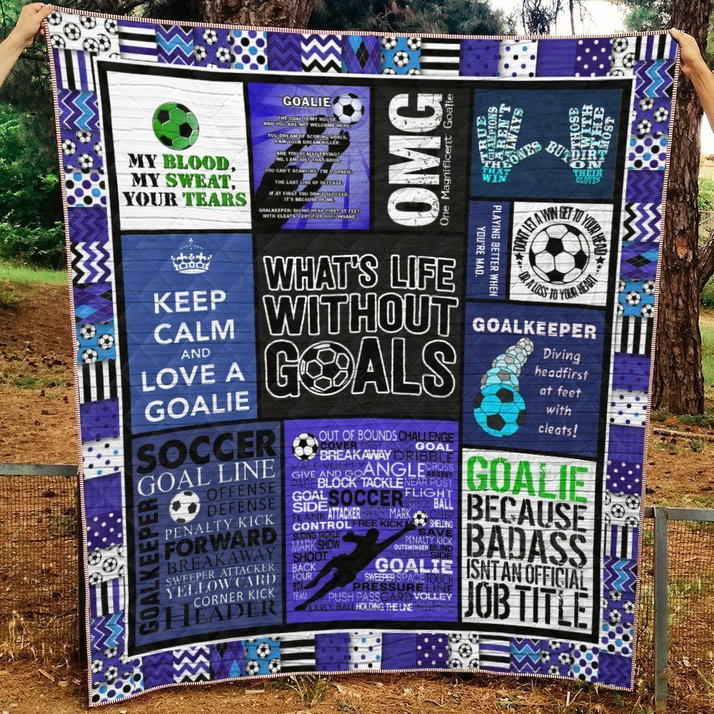 Soccer NA120703B TBG Quilt Blanket