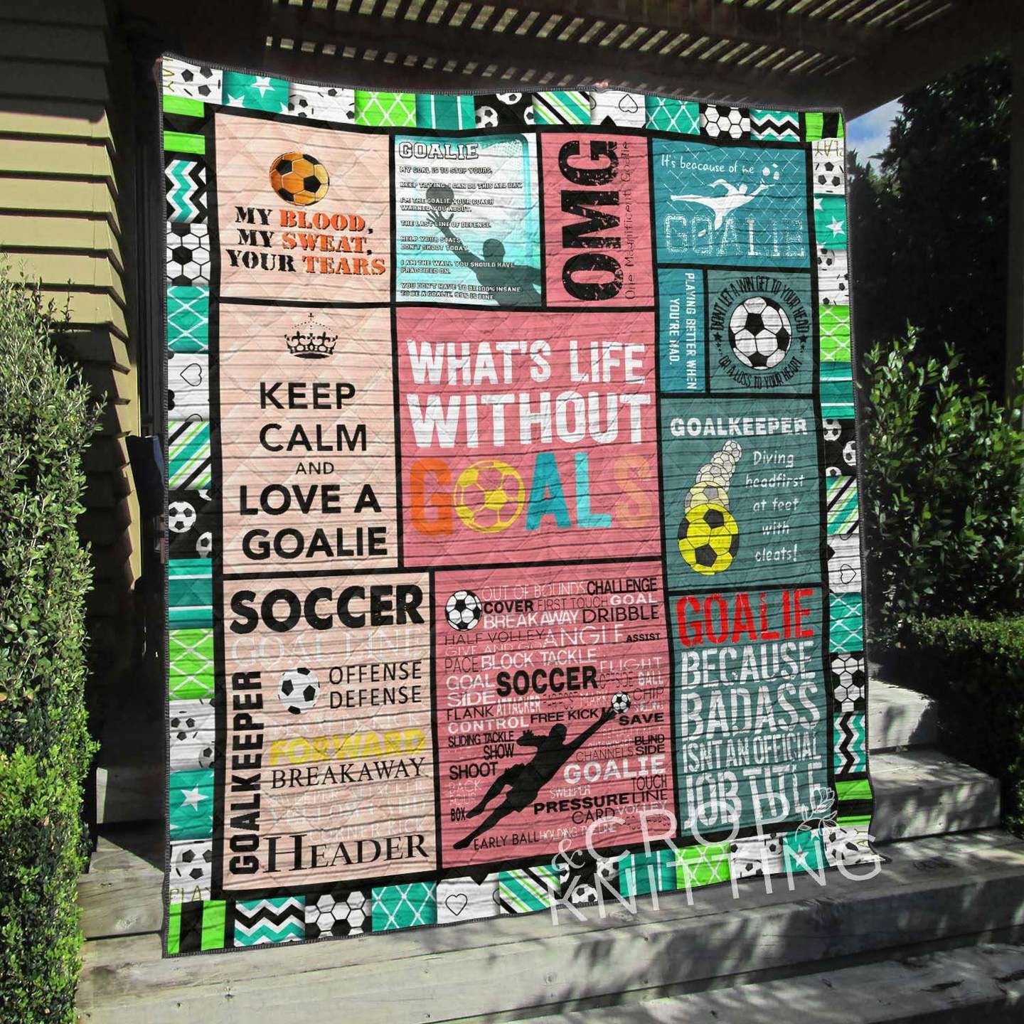 Soccer NA270612 TBG Quilt Blanket