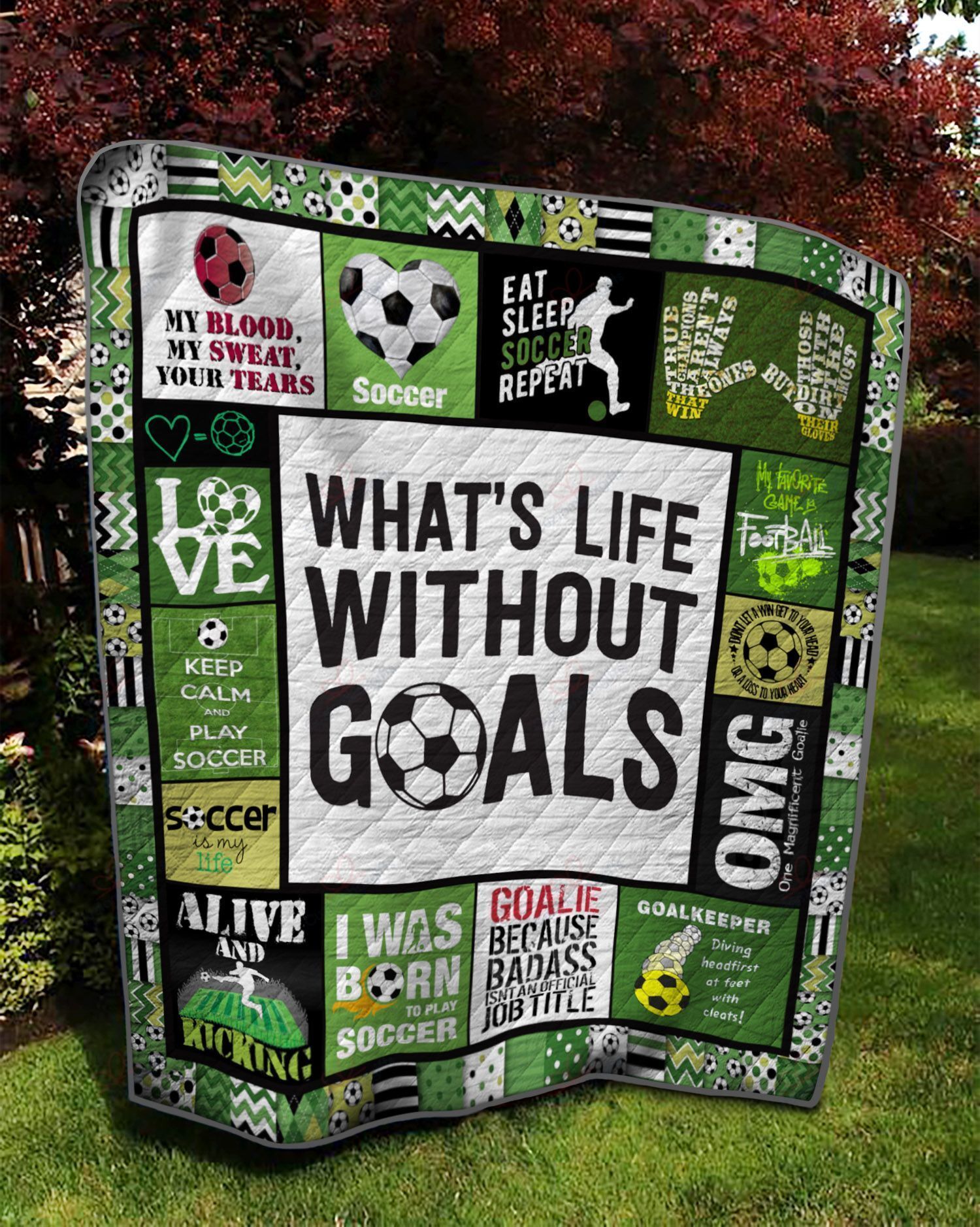 Soccer NC0311617CL Quilt Blanket