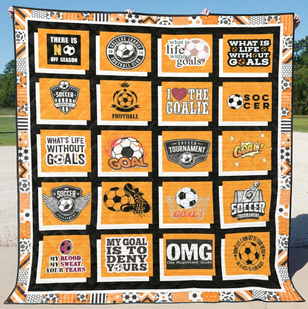 Soccer QH060703B TBG Quilt Blanket