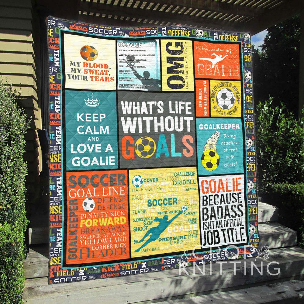 Soccer QH120702B Quilt Blanket