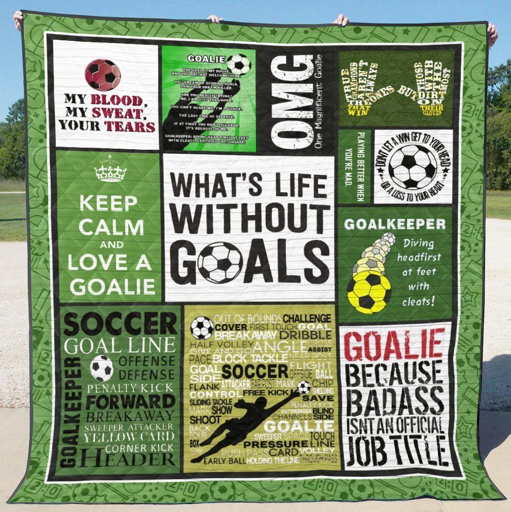 Soccer QH310701C TBG Quilt Blanket