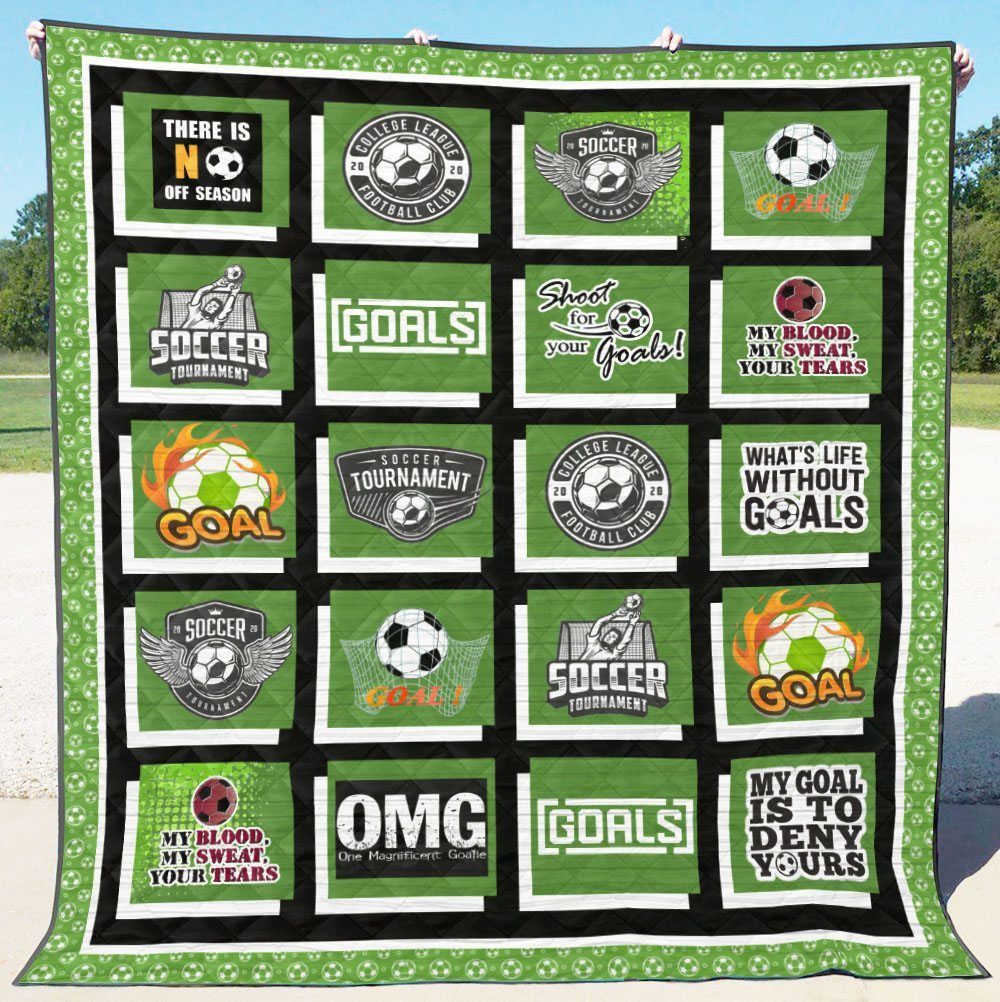 Soccer QH310702C TBG Quilt Blanket