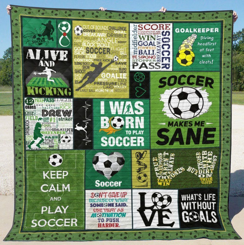 Soccer QH310703C TBG Quilt Blanket