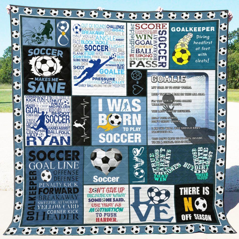 Soccer QH310705C TBG Quilt Blanket