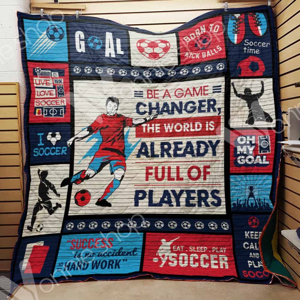 Soccer Quilt Blanket DHC01021337TD