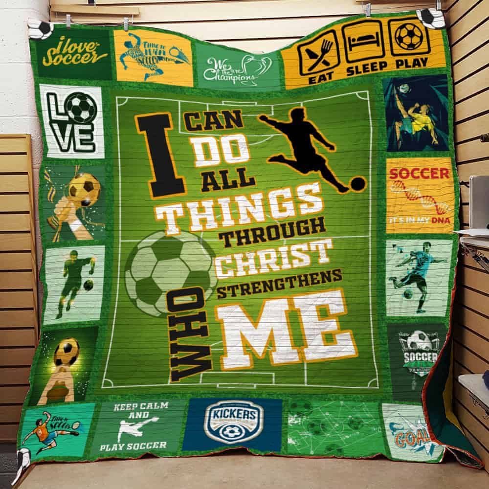 Soccer Quilt Blanket DHC0502908TD
